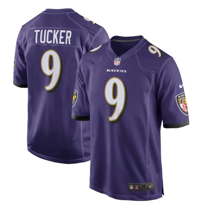 New Season Adult Baltimore Ravens Justin Tucker NO.9 Football Jerseys