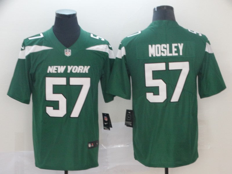 Adult New York Jets C.J. Mosley NO.57 Football Jerseys