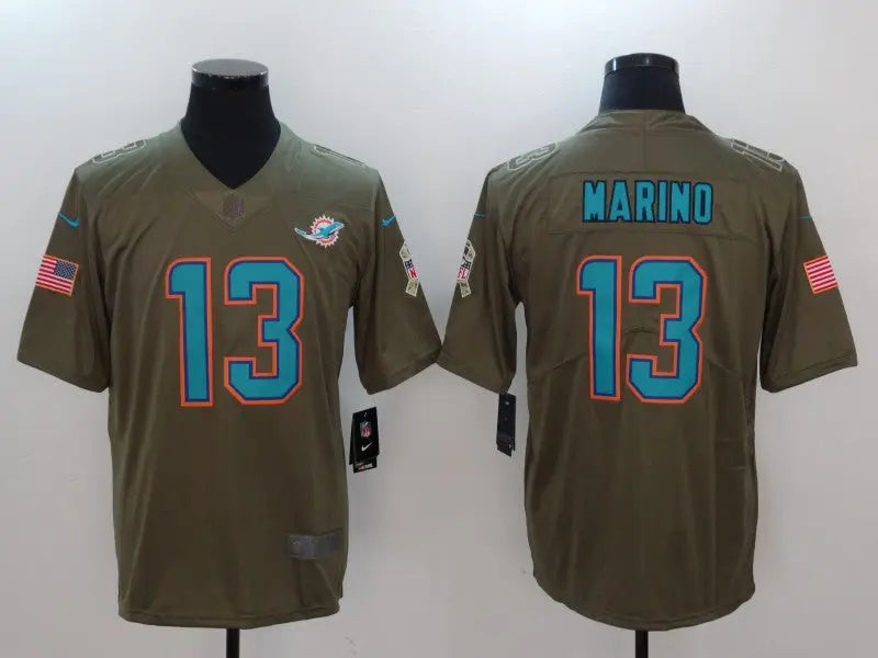 Adult Miami Dolphins Dan Marino NO.13 Football Jerseys