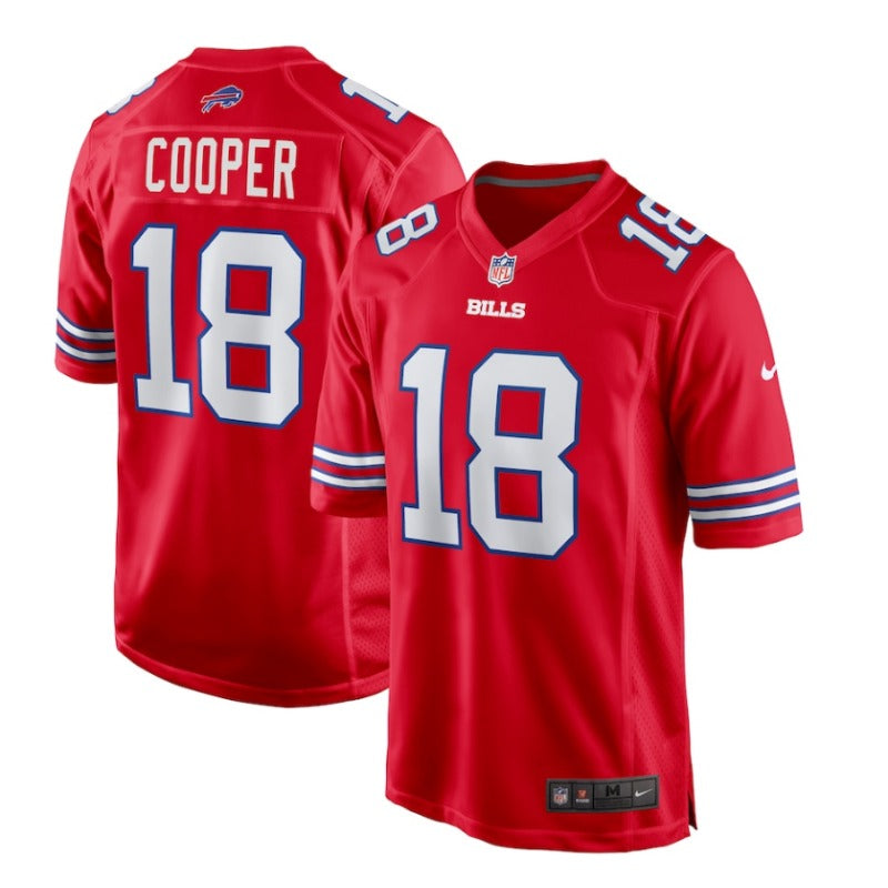 New Season Adult Buffalo Bills Amari Cooper NO.18 Football Jerseys