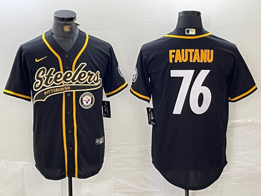 Adult  Baltimore Ravens Troy Fautanu  NO.76 Football Jerseys