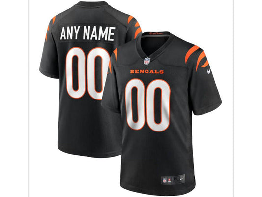 Adult Cincinnati Bengals number and name customed elite Football Jerseys