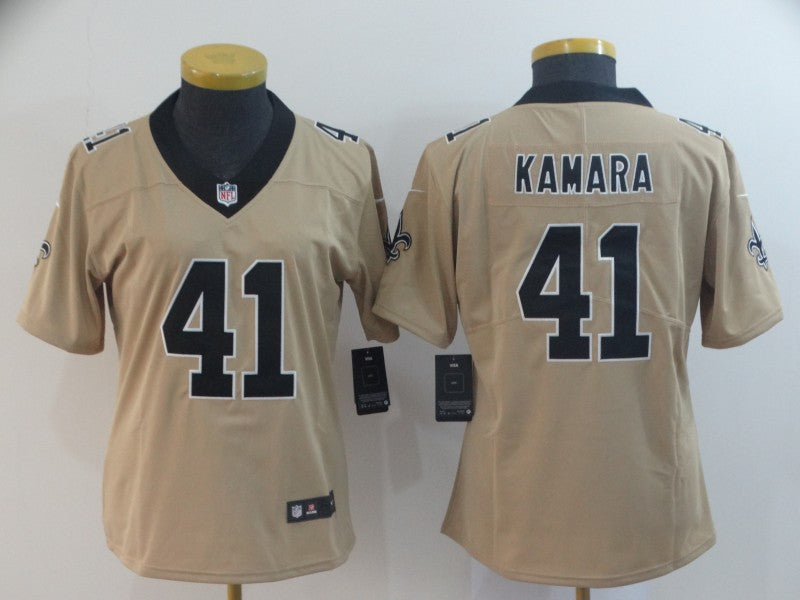 Women's New Orleans Saints Alvin Kamara NO.41 Football Jerseys