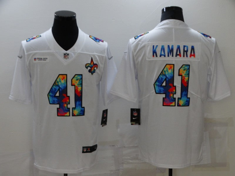 Adult New Orleans Saints Alvin Kamara NO.41 Football Jerseys