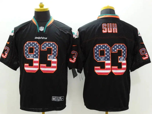 Adult Miami Dolphins Ndamukong Suh NO.93 Football Jerseys