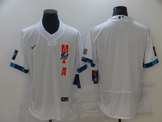 Men/Women/Youth Miami Marlins baseball Jerseys blank or custom your name and number