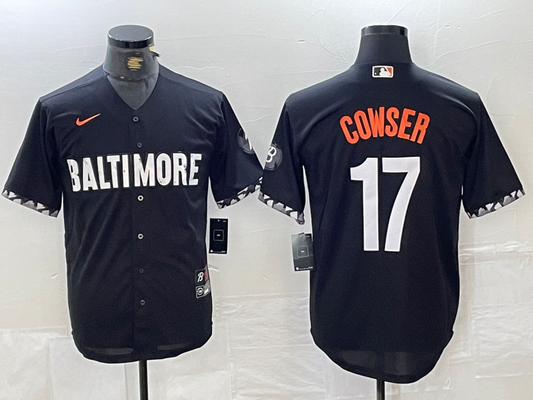 Men/Women/Youth Baltimore Orioles Colton Cowser  #17 baseball Jerseys