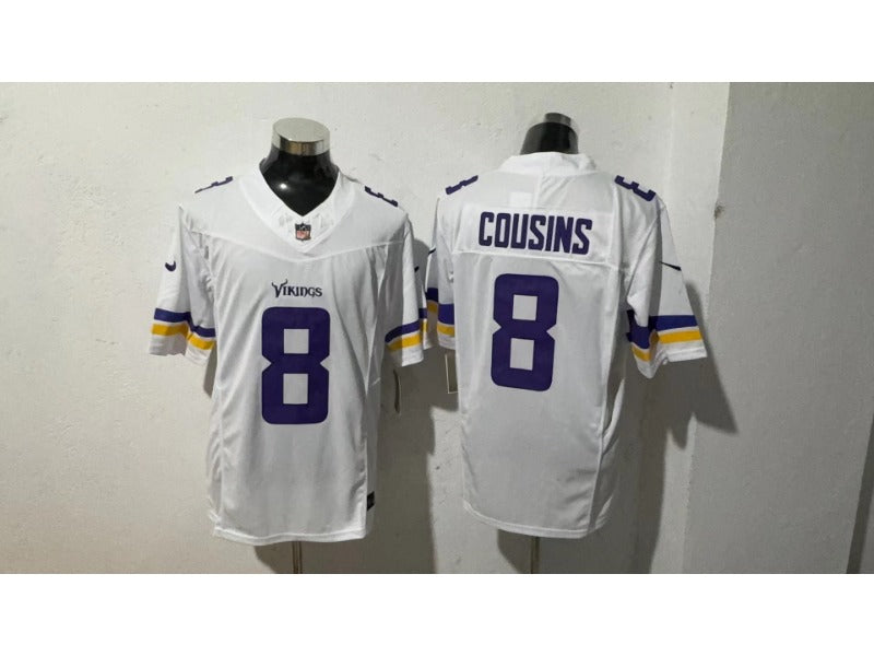 New Season Adult Minnesota Vikings Kirk Cousins NO.8 Football Jerseys