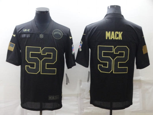 Adult Los Angeles Chargers Khalil Mack NO.52 Football Jerseys