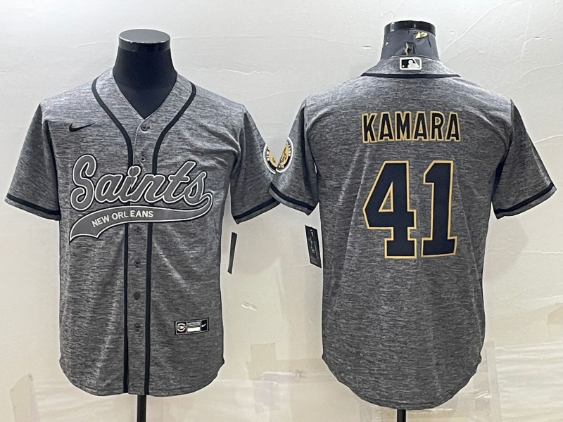 Adult New Orleans Saints Alvin Kamara NO.41 Football Jerseys