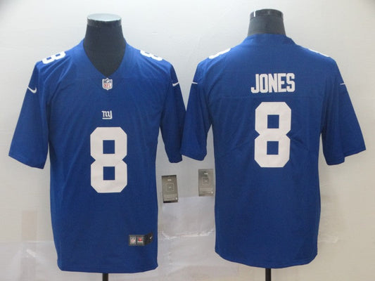 Adult New York Giants Daniel Jones NO.8 Football Jerseys