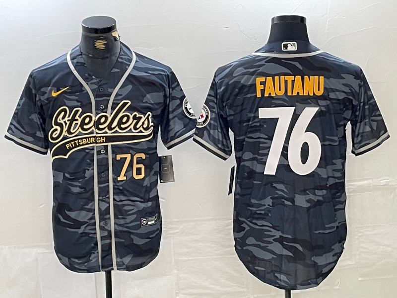 Adult  Baltimore Ravens Troy Fautanu  NO.76 Football Jerseys