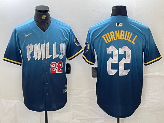 Men/Women/Youth Philadelphia Phillies Spencer Turnbull  #22 baseball Jerseys