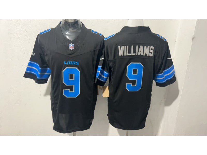 Adult Detroit Lions Jameson Williams NO.9 Football Jerseys