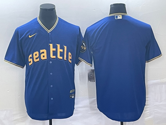 Men/Women/Youth Seattle Mariners baseball Jerseys blank or custom your name and number