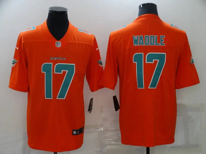 Adult Miami Dolphins Jaylen Waddle NO.17 Football Jerseys