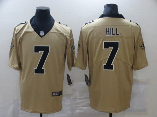 Adult New Orleans Saints Taysom Hill NO.7 Football Jerseys