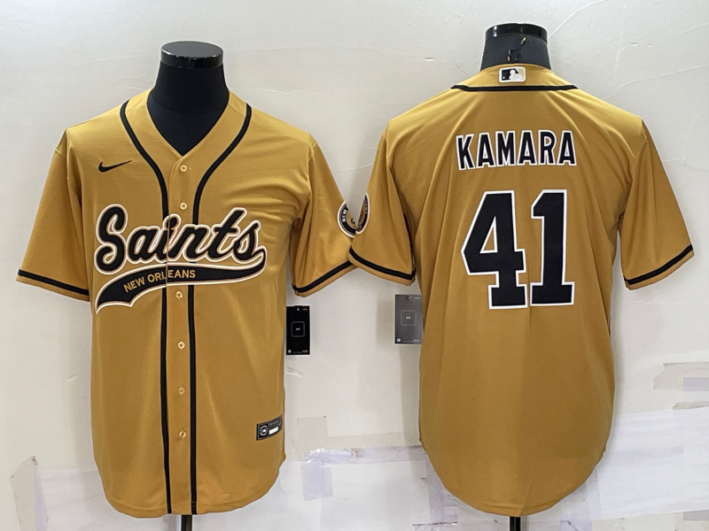 Adult New Orleans Saints Alvin Kamara NO.41 Football Jerseys