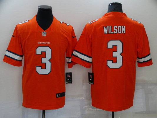 Adult Denver Broncos Russell Wilson NO.3 Football Jerseys