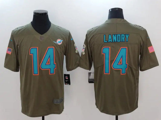 Adult Miami Dolphins Jarvis Landry NO.14 Football Jerseys