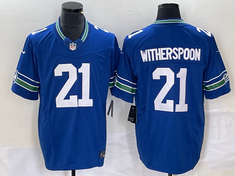 New arrival Adult Seattle Seahawks Devon Witherspoon NO.21 Football Jerseys