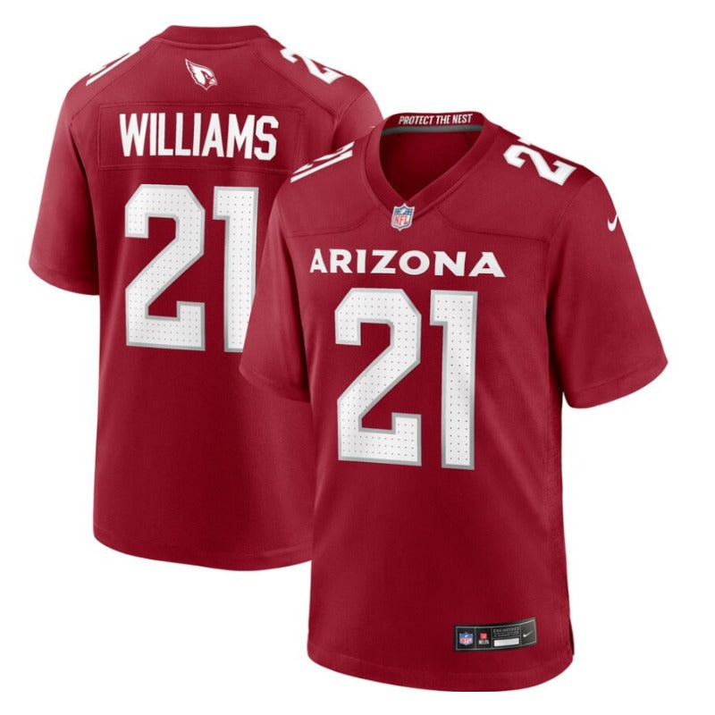 New Season Adult Arizona Cardinals Garrett Williams NO.21 Football Jerseys