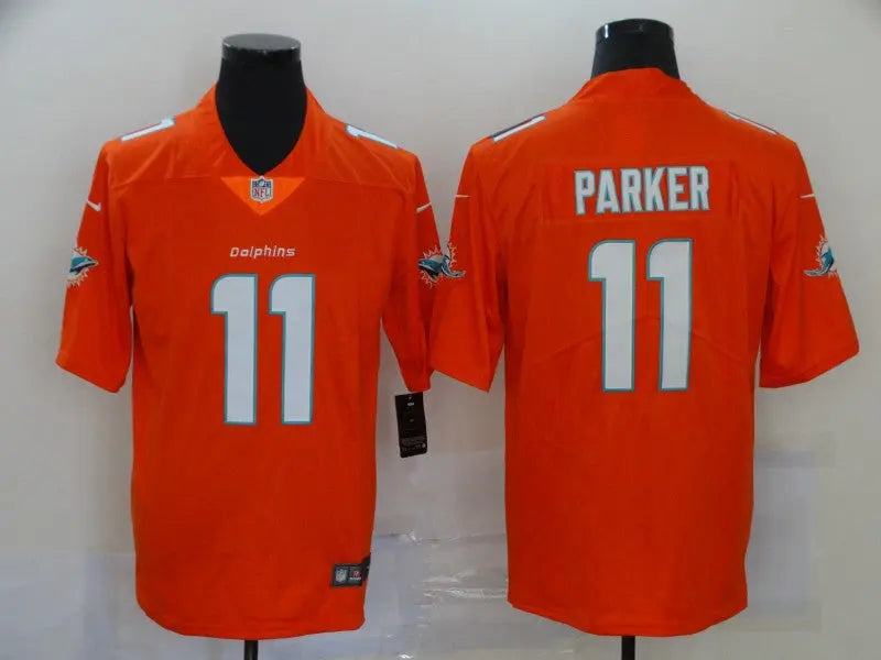 Adult Miami Dolphins DeVante Parker NO.11 Football Jerseys