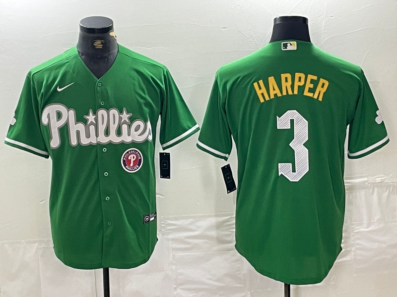 Men/Women/Youth Philadelphia Phillies Bryce Harper #3 baseball Jerseys