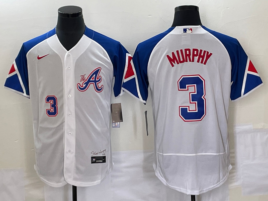 Men/Women/Youth Atlanta Braves Dale Murphy #3 baseball Jerseys