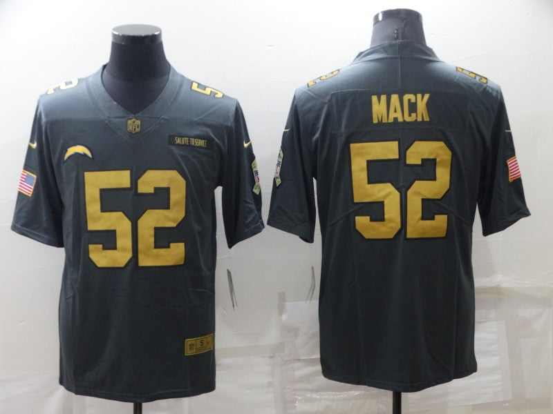 Adult Los Angeles Chargers Khalil Mack NO.52 Football Jerseys