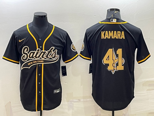 Adult New Orleans Saints Alvin Kamara NO.41 Football Jerseys