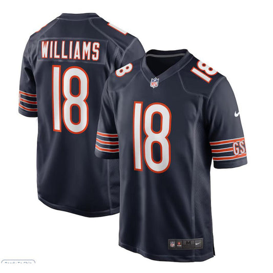 New Season Adult Chicago Bears Caleb Williams NO.18 Football Jerseys