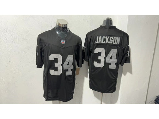 Adult Las Vegas Raiders Bo Jackson NO.34 Football Jerseys