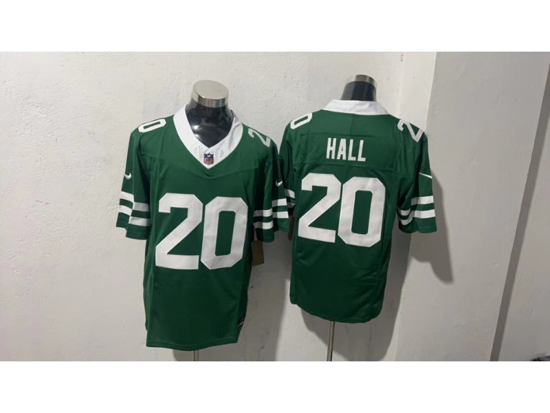 Adult New York Jets Breece Hall NO.20 Football Jerseys