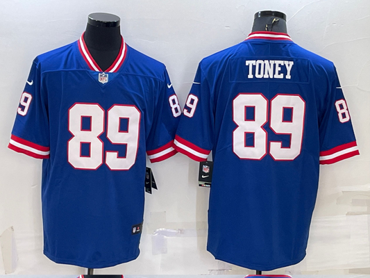 Adult New York Giants Kadarius Toney NO.89 Football Jerseys