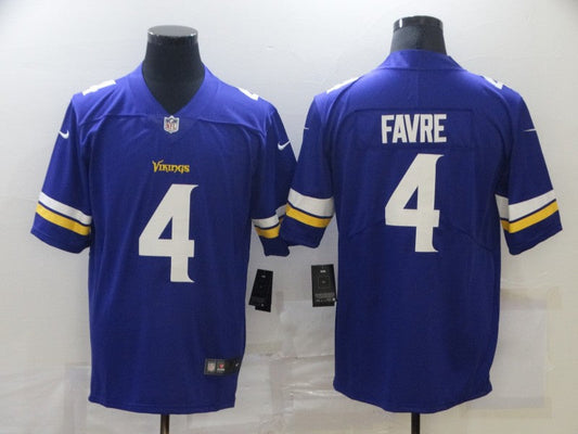 Adult Minnesota Vikings Brett Favre NO.4 Football Jerseys