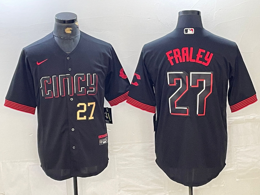 Men/Women/Youth Cincinnati reds Jake Fraley NO.27 baseball Jerseys