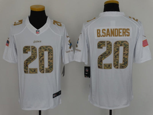 Adult Detroit Lions Barry Sanders NO.20 Football Jerseys