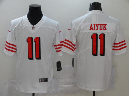 Adult San Francisco 49ers Brandon Aiyuk NO.11 Football Jerseys