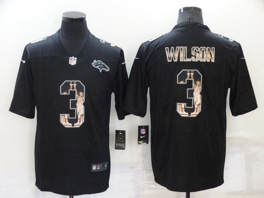 Adult Denver Broncos Russell Wilson NO.3 Football Jerseys