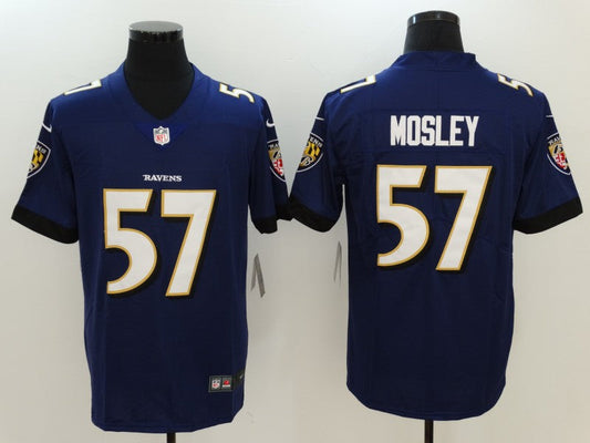 Adult  Baltimore Ravens C.J. Mosley NO.57 Football Jerseys