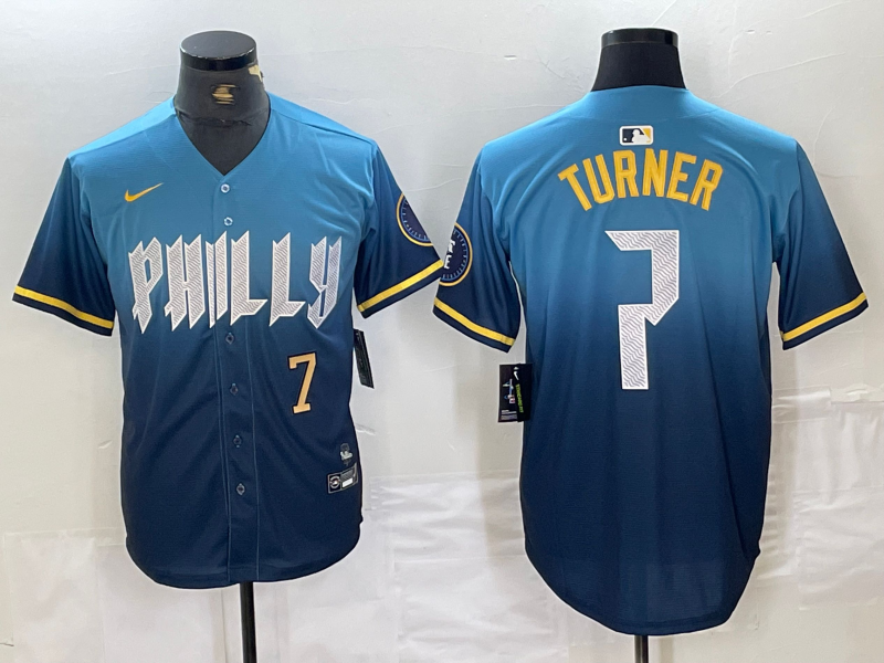 Men/Women/Youth Philadelphia Phillies Trea Turner #7 baseball Jerseys