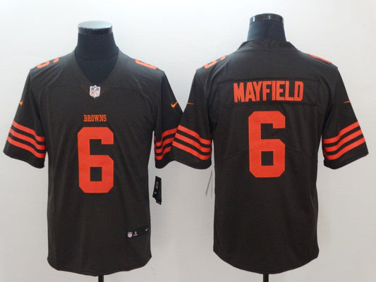 Adult Cleveland Browns Baker Mayfield NO.6 Football Jerseys