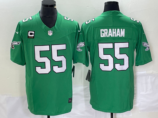 Adult 2023-2024 season Philadelphia Eagles Brandon Graham NO.55 Football Jerseys