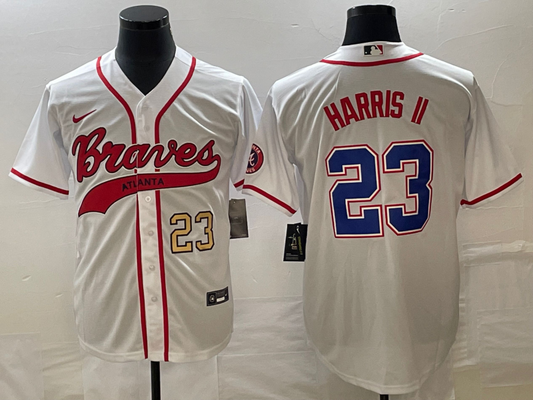 Men/Women/Youth Atlanta Braves Michael Harris II #23 baseball Jerseys