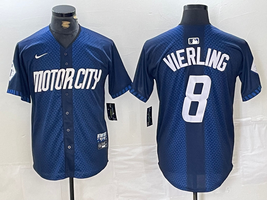 Men/Women/Youth Detroit Tigers Matt Vierling  NO.8 baseball Jerseys