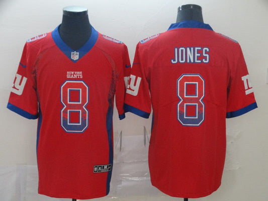 Adult New York Giants Daniel Jones NO.8 Football Jerseys