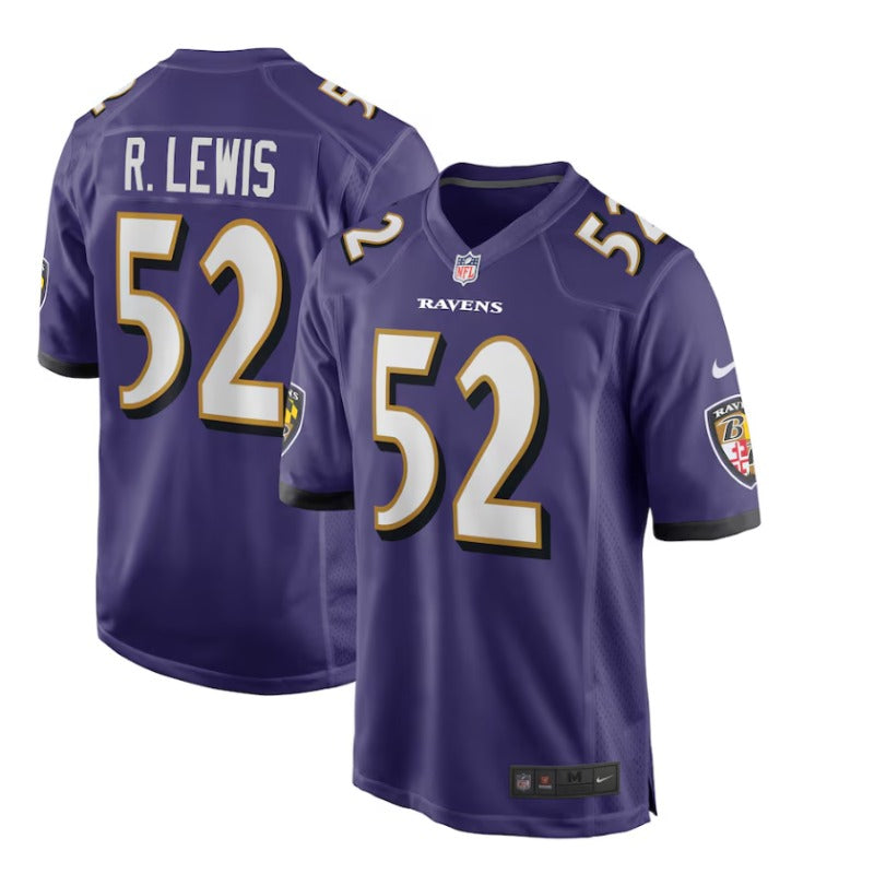 New Season Adult Baltimore Ravens Ray Lewis NO.52 Football Jerseys