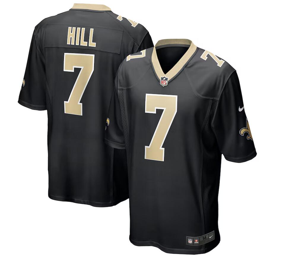 Adult New Orleans Saints Taysom Hill NO.7 Football Jerseys