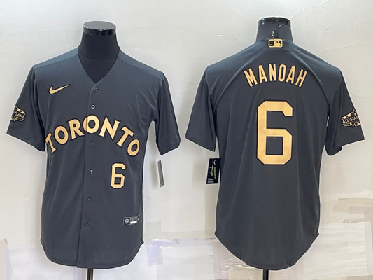 Men/Women/Youth Toronto Blue Jays Alek Manoah #6 baseball Jerseys